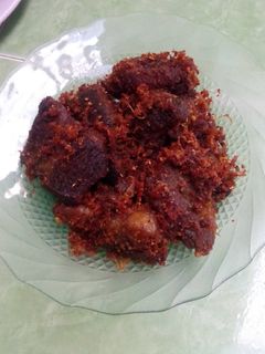 Foto resep Dendeng gepuk / empal goreng