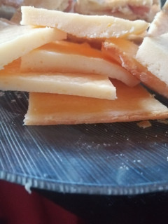 Una foto de Fainá de queso