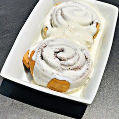 A picture of Cinnamon rolls.