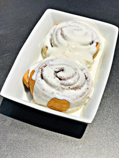 A picture of Cinnamon rolls.