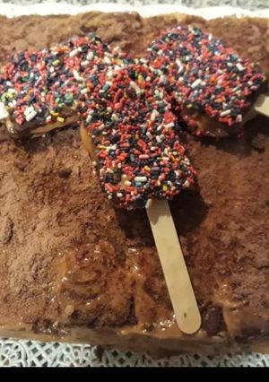 Una foto de Chocotorta