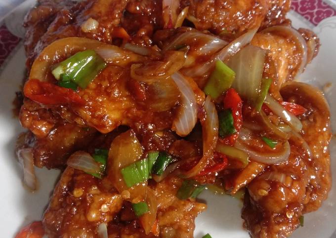 Chicken Wings Saus Tiram