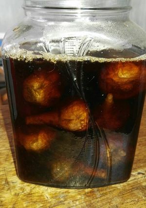 Una foto de Maca negra suplemento en jugos