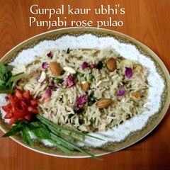 Punjabi rose pulao 🌹🍚 A picture of Punjabi rose pulao 🌹🍚.