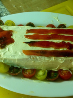 Una foto de Púding de surimi