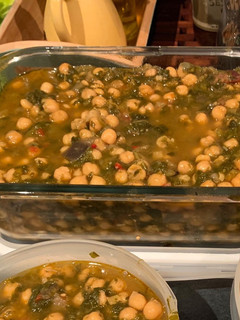 Una foto de Garbanzos con verduras en olla express (Moulinex cookeo)