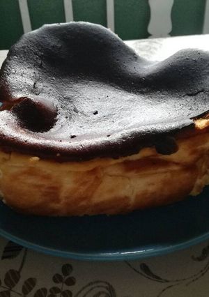Una foto de Tarta de queso al horno