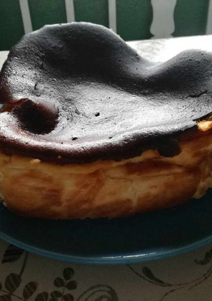 Una foto de Tarta de queso al horno