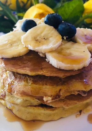 O poză a rețetei Clătite cu banane🥞🥞.