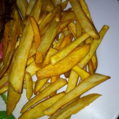 A picture of Sweet potato fries (ngwashe) #authormarathon.