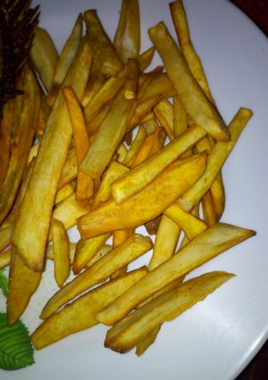 A picture of Sweet potato fries (ngwashe) #authormarathon.