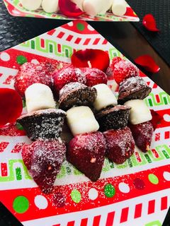 Brownie shashlik recept fotója
