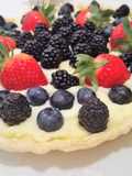 Tarta de frutos rojos