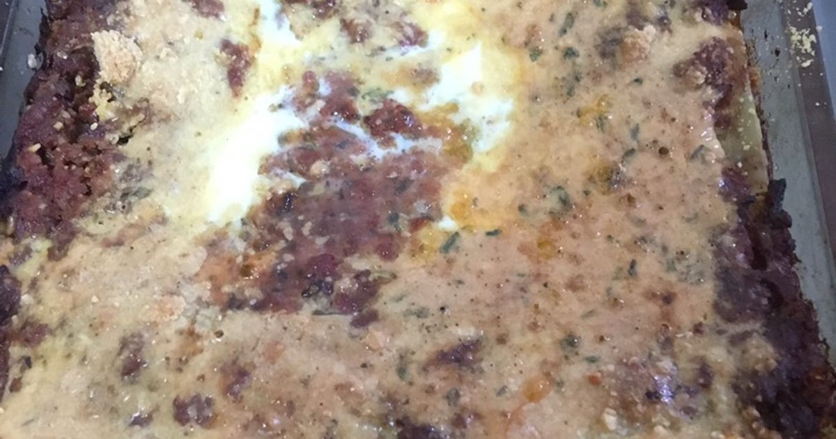 Pasticho Rápido (Sin Bechamel) Receta de Anamar Reverol