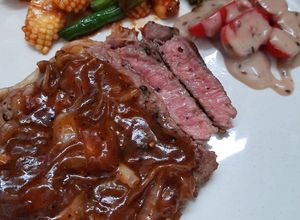 Foto resep Meltique Sirloin Steak