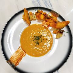A picture of Pumpkin and Miso Soup.