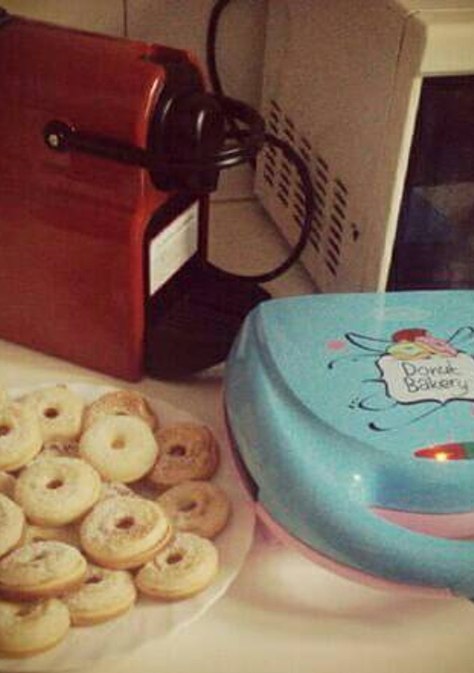 Una foto de Rosquillas de coco glaseadas