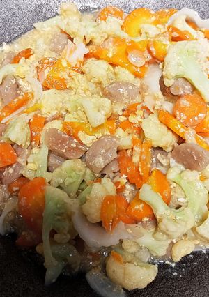 Foto resep Capcai Kuah Kental