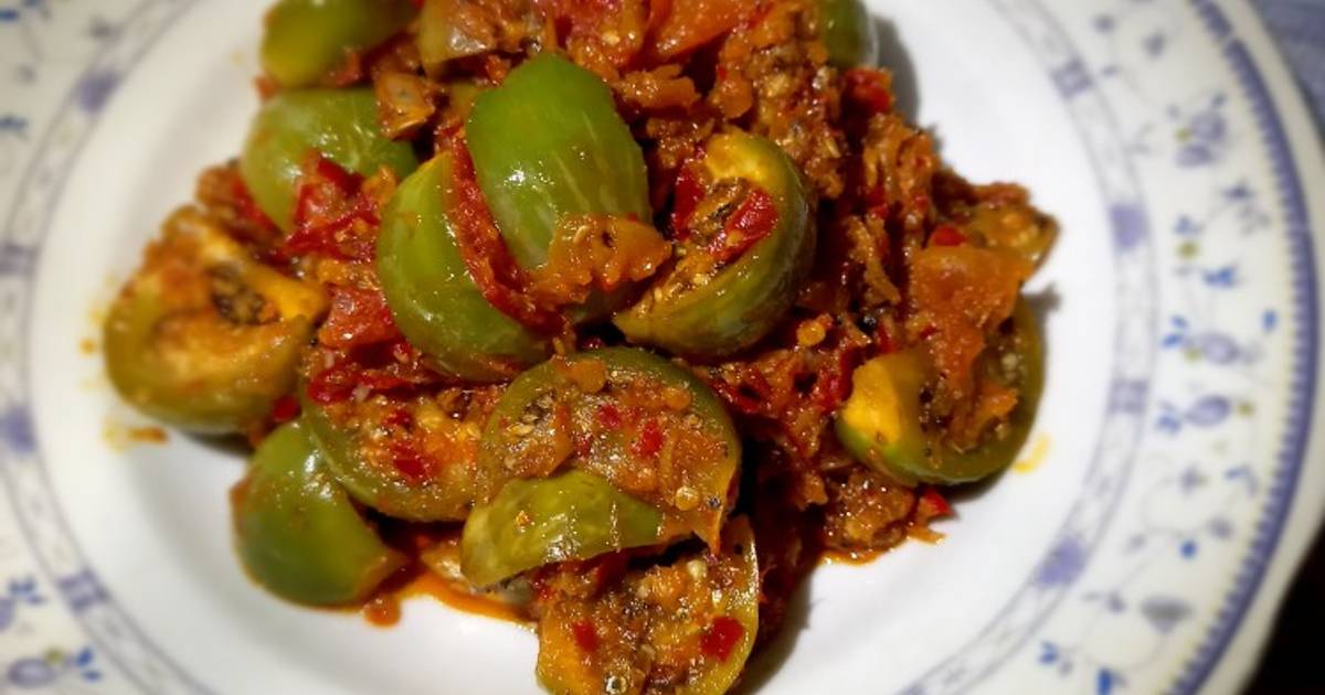 Resep Tumis Terong Bulat Teri Enak Dan Mudah Cookpad