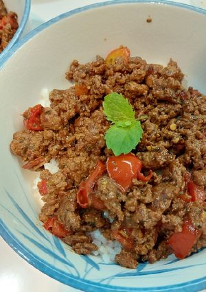 超級下飯 泰式打拋豬 的食譜成品照片