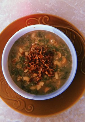 Foto resep Sup Kacang Hijau Macaroni