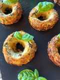 Donuts salati di zucchine e patate