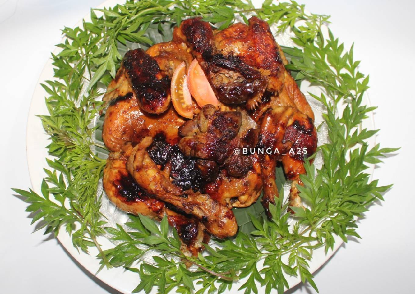 Ayam bakar bumbu hitam