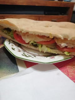 Una foto de Bocata vegetal