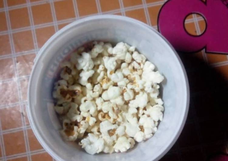 Steps to Make Quick Pop corn