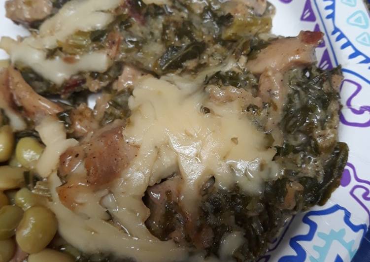 Easiest Way to Prepare Ultimate Creamy Kale and Chicken