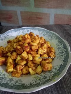 Foto resep Sambel goreng tahu simple