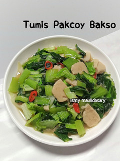 Foto resep Tumis Pakcoy Bakso