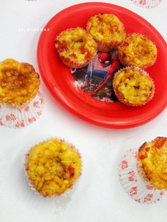 A picture of PizzaCups #kidsrecipecontest.