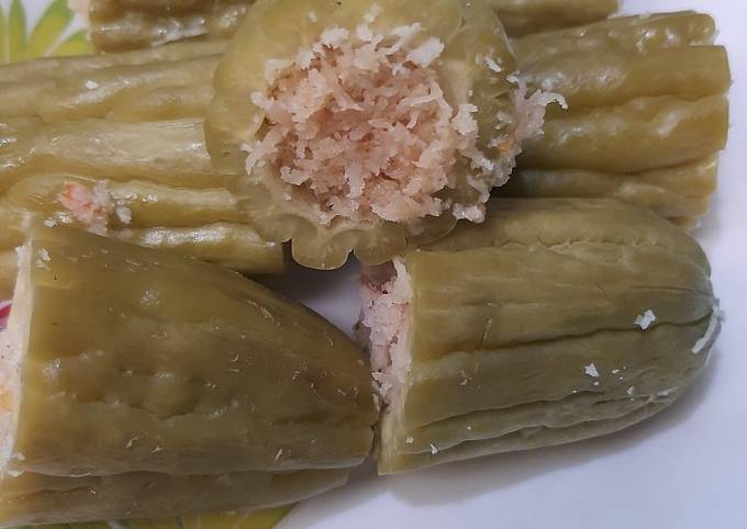 Resep Pare bumbu urap Anti Gagal