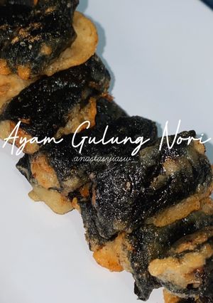 Foto resep Ayam gulung nori