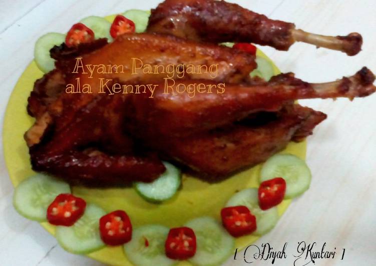 7 Resep: Ayam Panggang ala Kenny Rogers Kekinian