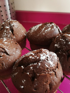 Una foto de Muffins de chocolate