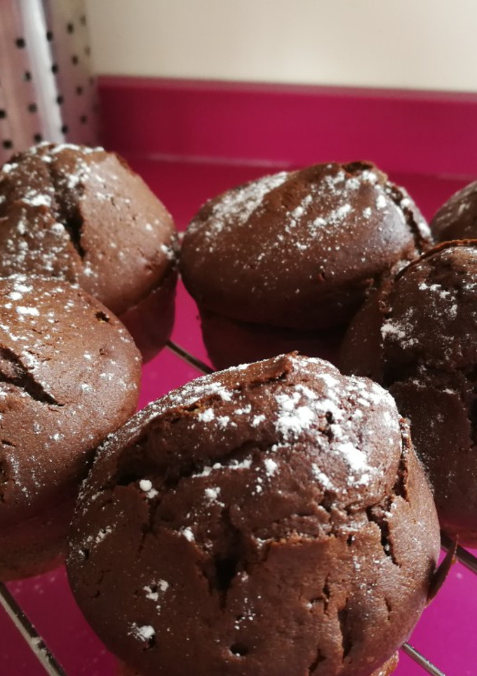 Una foto de Muffins de chocolate