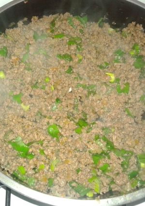 Una foto de Relleno para empanadas de carne fácil
