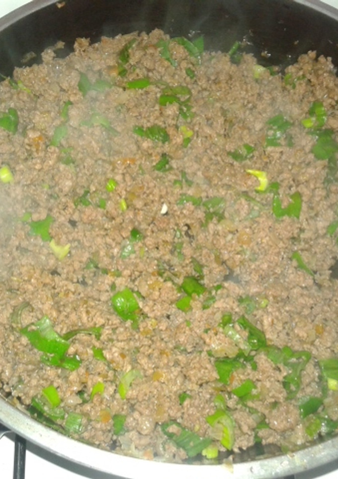 Una foto de Relleno para empanadas de carne fácil