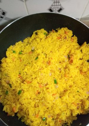 A picture of Vegetable rice.