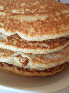 A picture of Wholemeal Banana Pancakes.
