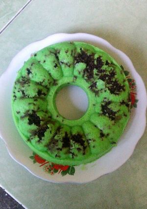 Foto resep Bolu kukus pandan