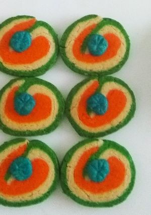 A picture of Tiranga Cookies.