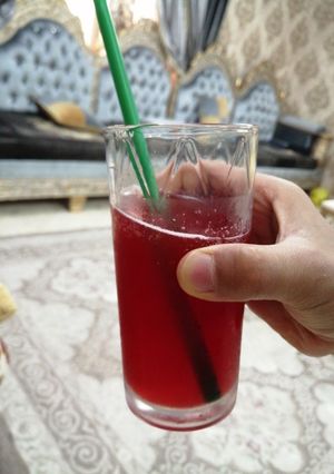 صورة لوصفة عصير صيفي من ايدي😋
