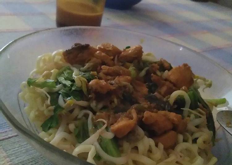 Resep Mie ayam home made simple Anti Gagal