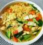 Cara Mudah Membuat Resep Mie tektek kuah bumbu iris yang Uenak Anti Ribet, Bisa Manjain Lidah