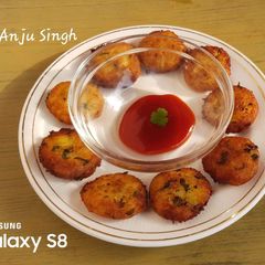 A picture of Carrot cutlets.