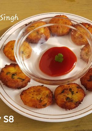 A picture of Carrot cutlets.
