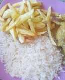 Pollo a la mostaza